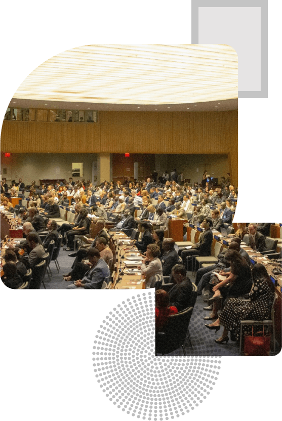 Conference room filled with attendees